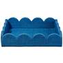 1_Jamie Young Wonderland Scalloped Small Decorative Raffia Tray, Indigo