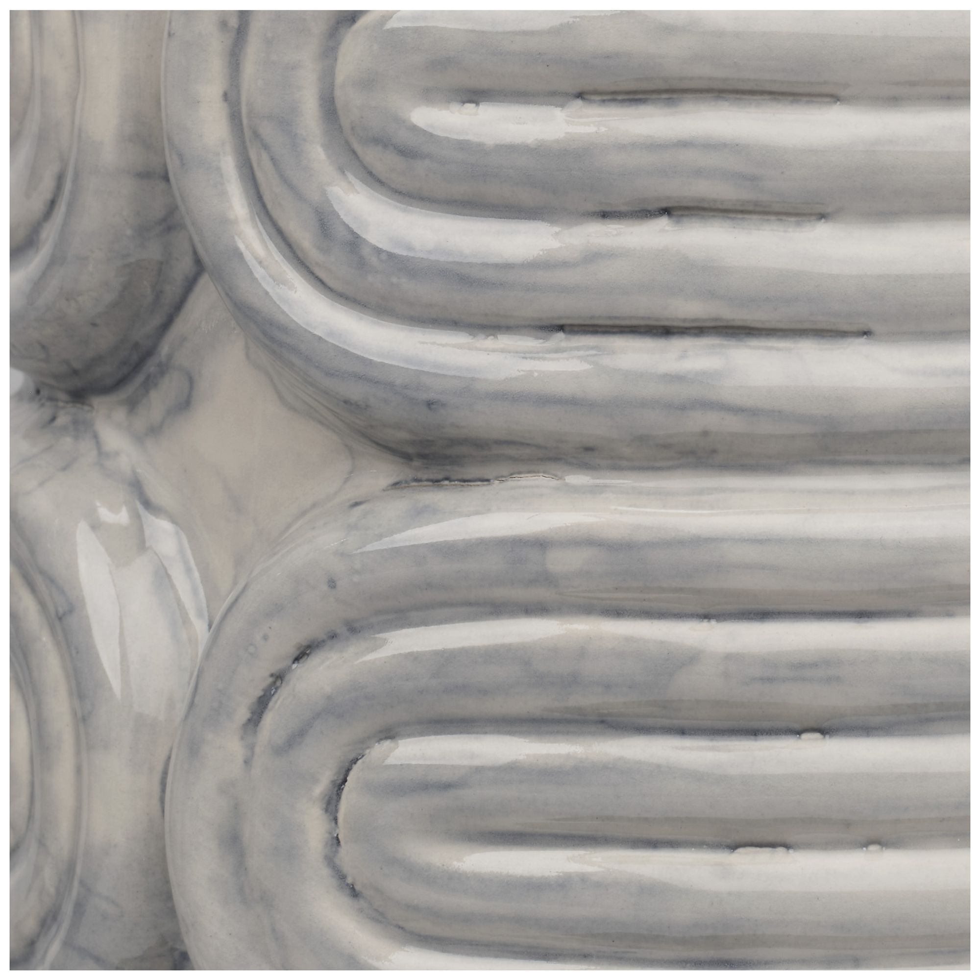 Image 4 Jamie Young Wright Ceramic Table Lamp with Linen Shade 28.5" more views