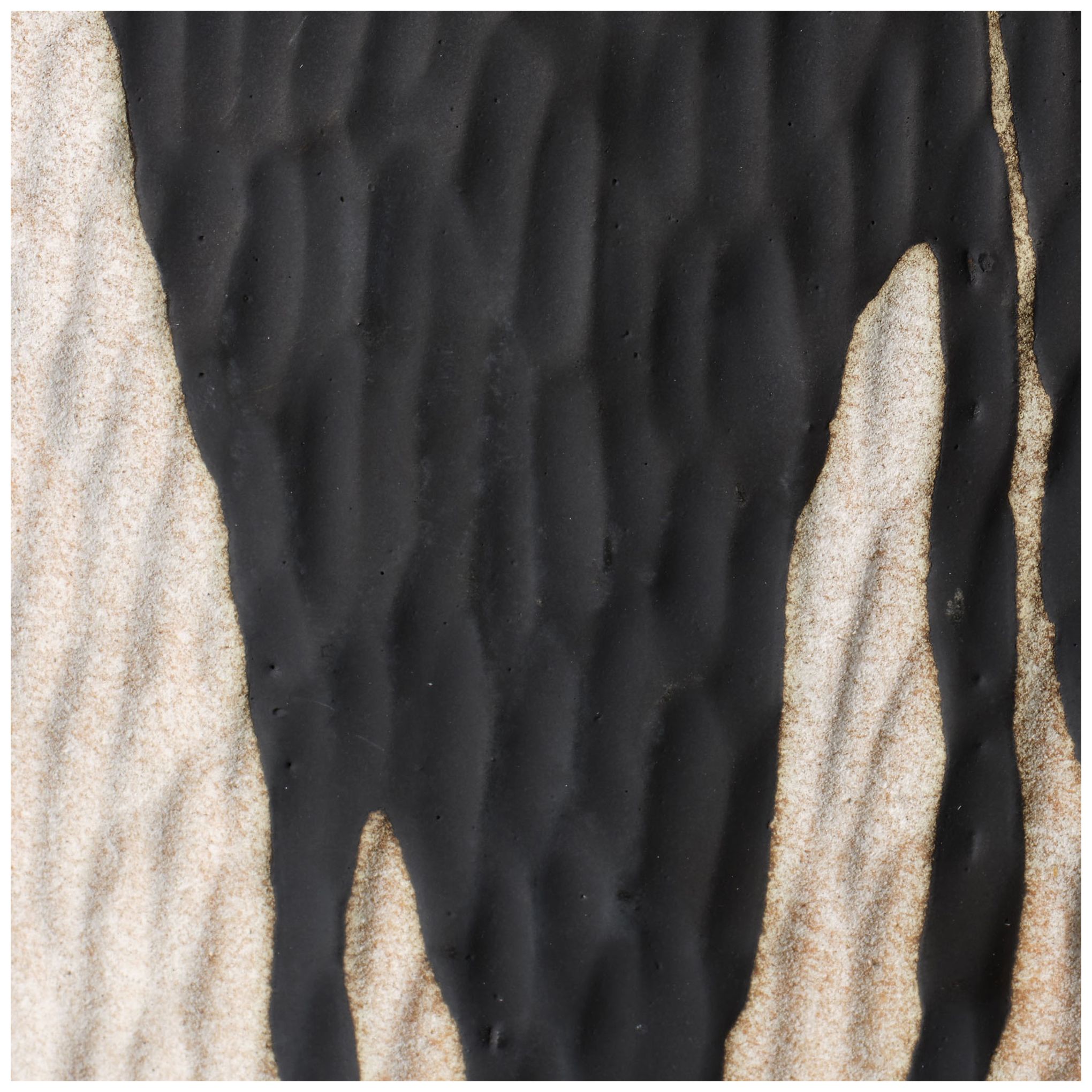 Image 2 Jamie Young Zelda Ceramic Vase 18" in Black more views