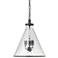 Jamie Young Zenith 17 3/4"W Clear Cut Glass 3-Light Pendant 