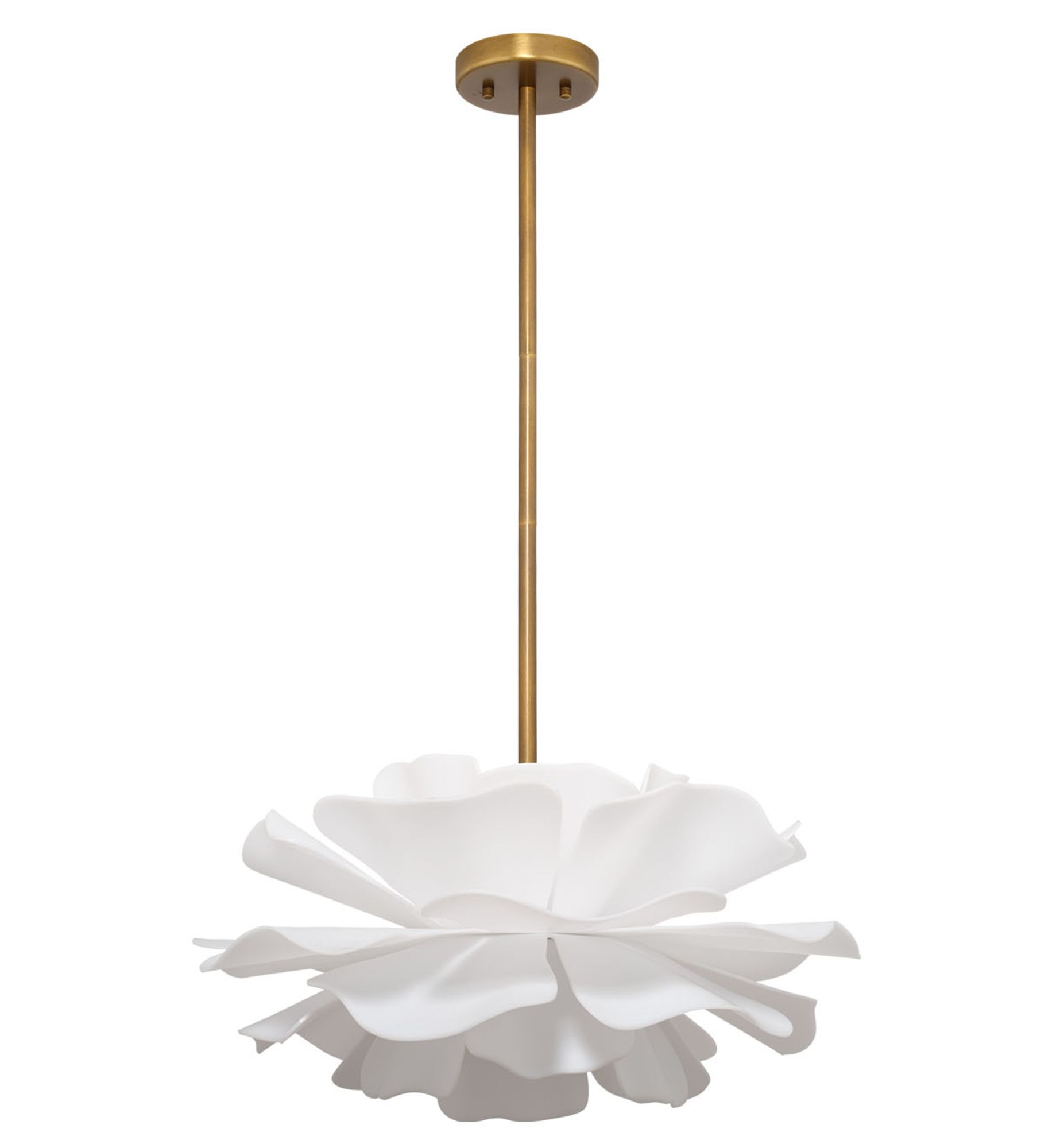 Image 6 Jamie Young Zinnia 4-Light Acrylic Chandelier 18" more views