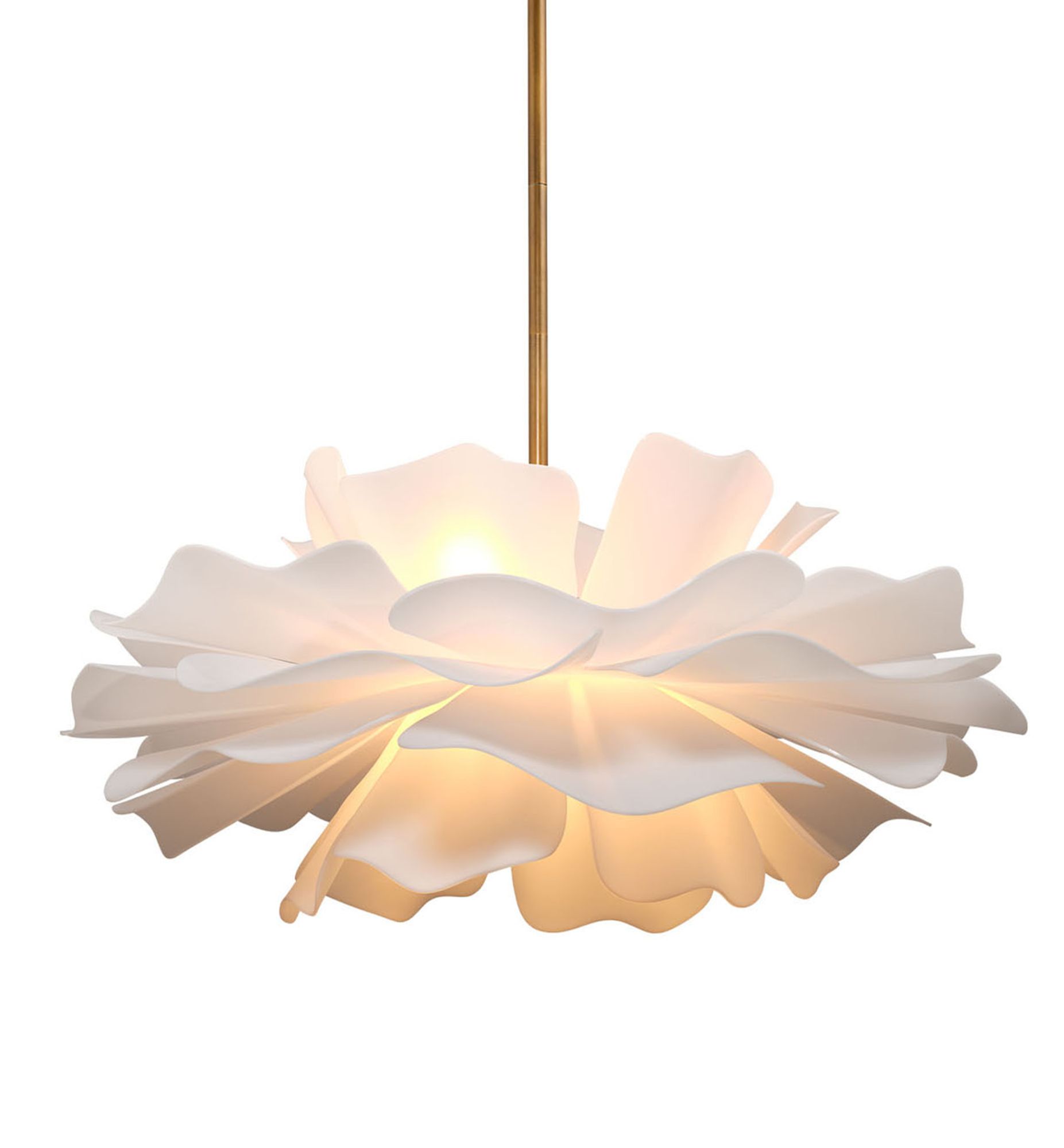 Image 5 Jamie Young Zinnia 4-Light Acrylic Chandelier 25" more views