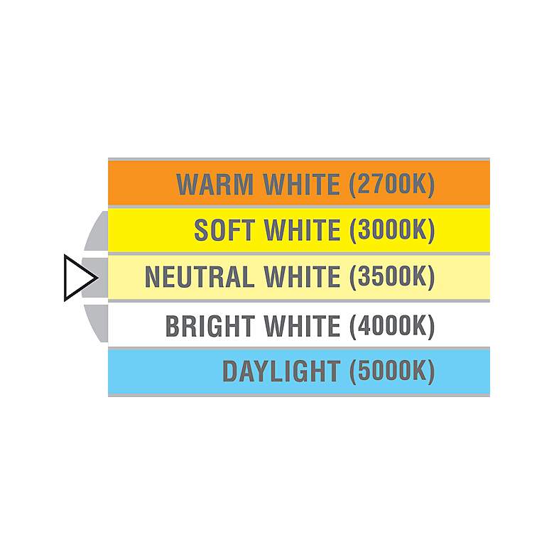 Jana 5&quot; White Five-Color Temperature LED Reflector Downlight more views
