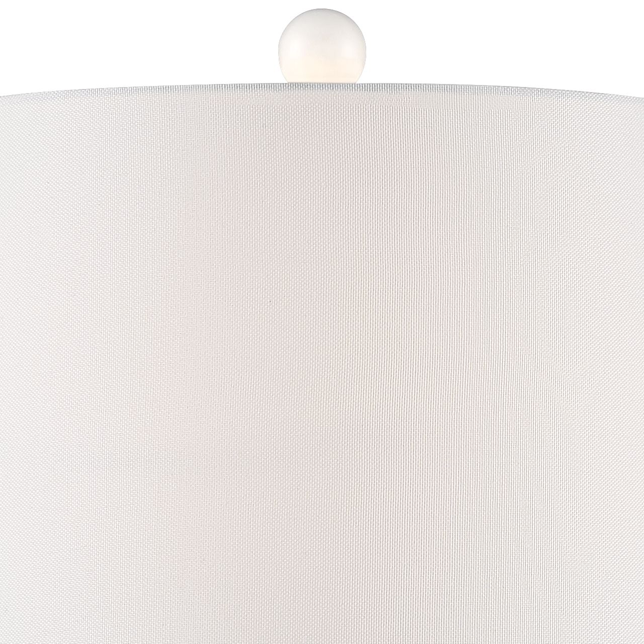 Image 3 Jane 25" Modern Gourd White Ceramic Table Lamps Set of 2 more views