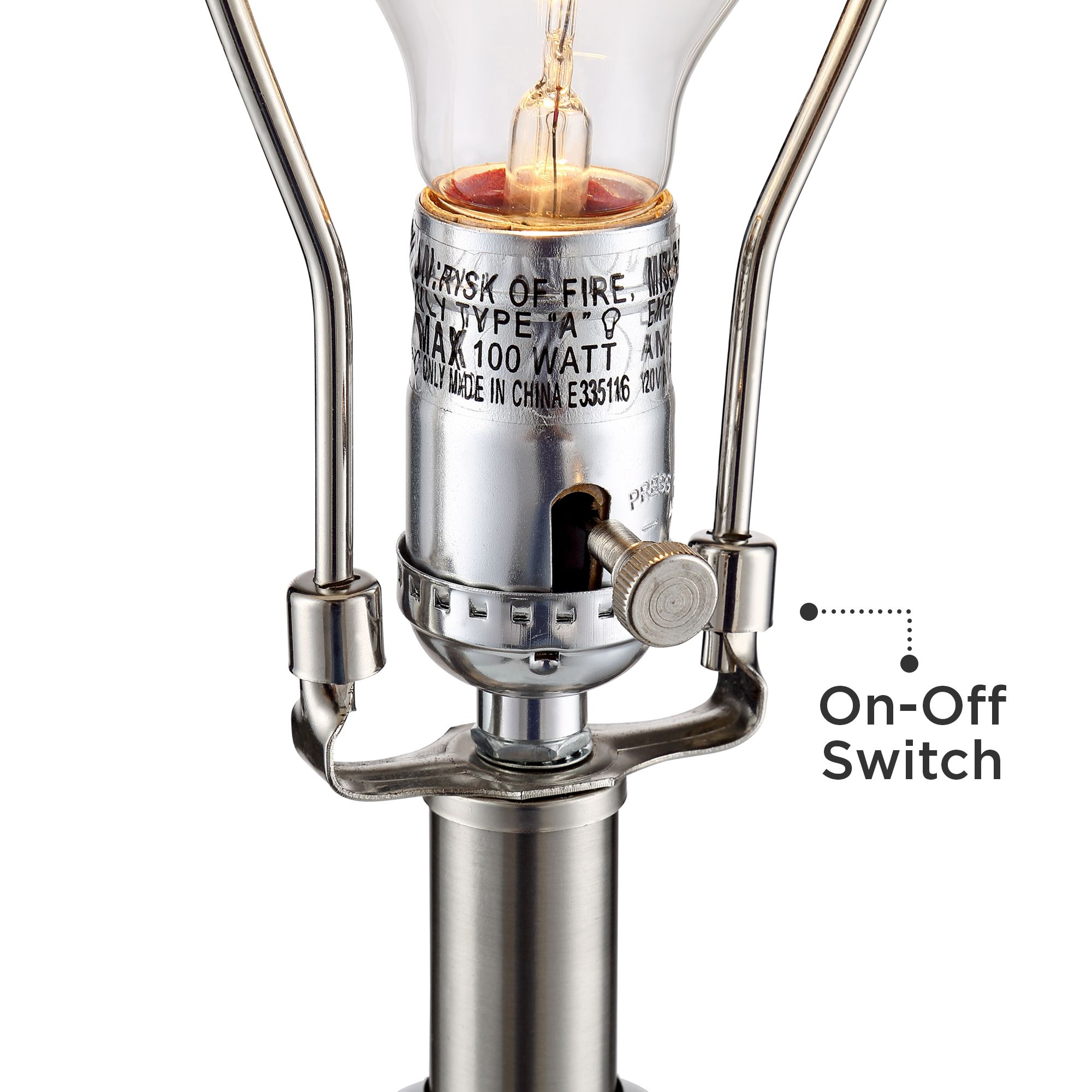 Image 3 Jane 26 1/2" White Ceramic Lamps with Risers more views