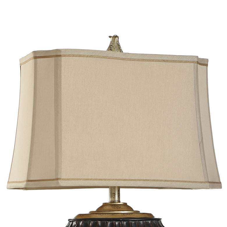 Image 4 Jane Seymour Antique Platinum and Barbados Table Lamp more views