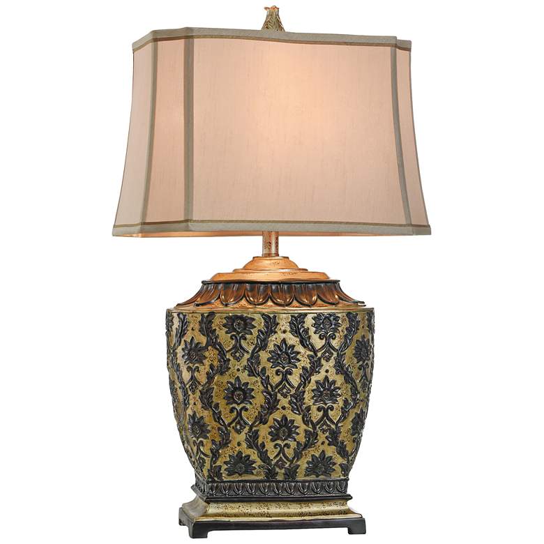 Image 6 Jane Seymour Antique Platinum and Barbados Table Lamp more views