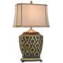 6_Jane Seymour Antique Platinum and Barbados Table Lamp more views