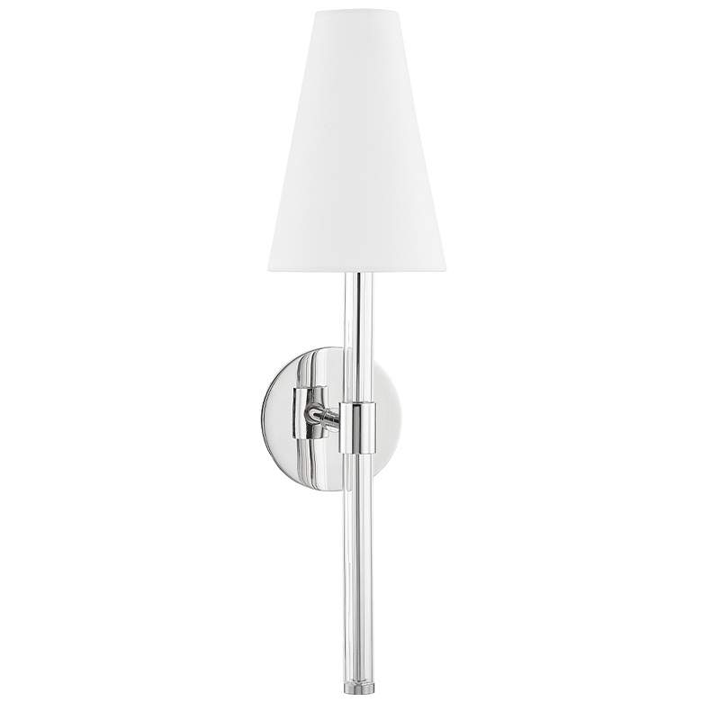 Image 1 Janelle 1 Light Wall Sconce Polished Nickel