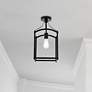 Thumbnail1 of Janet 1 Lt Flush Mount In Black
