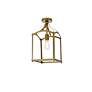 4_Janet 1 Lt Flush Mount In Brass more views