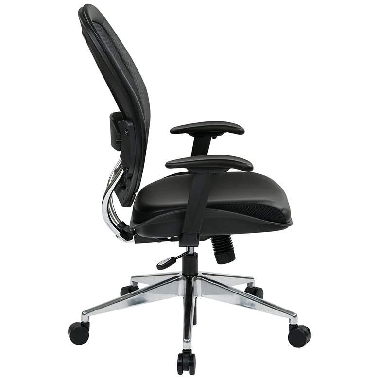 Image 6 Janna Black Adjustable Swivel Office Chair more views