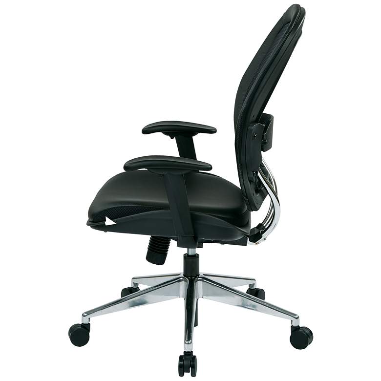 Image 7 Janna Black Adjustable Swivel Office Chair more views
