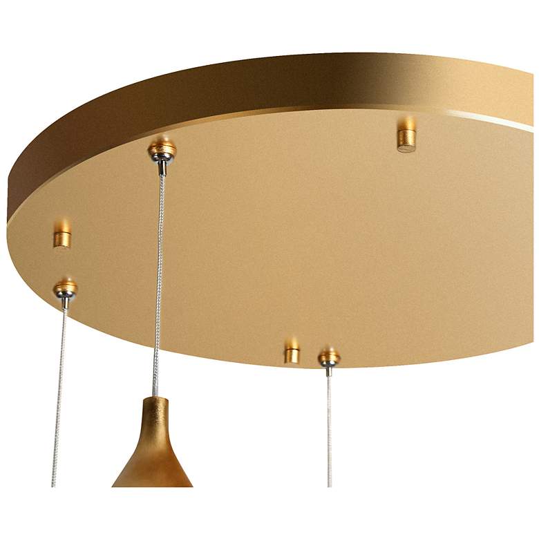 Image 4 Janoew 5-Light LED Resin Cluster Island Pendant Light more views