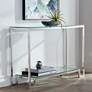 1_Janssen 47 1/2" Wide Modern Glass Console Table