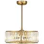 1_Janus 5-Light Fan D'Lier in Warm Brass