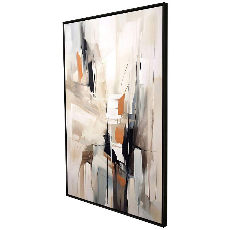 Image 2 Japandi 42"W x 62"H Contemporary Canvas more views