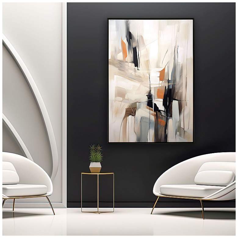 Image 4 Japandi 42"W x 62"H Contemporary Canvas more views