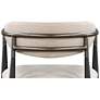 4_Jaramillo Arm Chair (Set-2) Beige Linen & Black more views