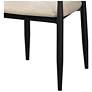 6_Jaramillo Arm Chair (Set-2) Beige Linen & Black more views
