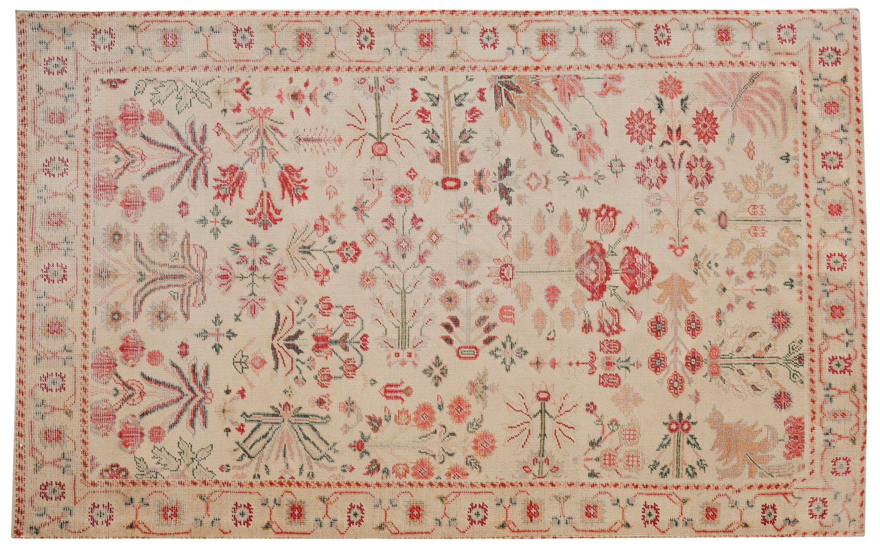 Image 2 Jardin Cotton Backed Floor Rug 5x8' more views