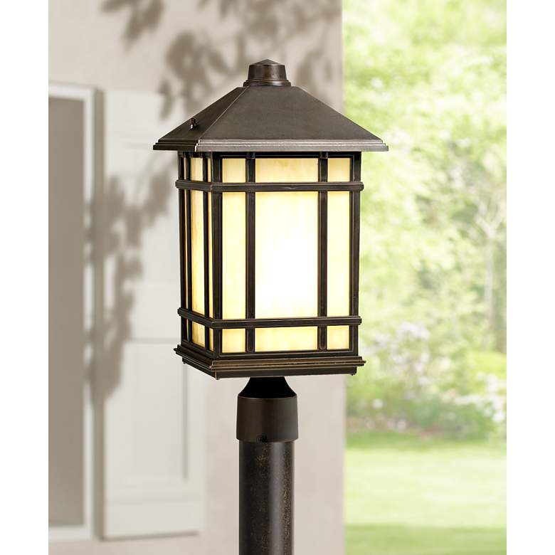 Image 1 Jardin du Jour 18" High Mission Hills Outdoor Post Light