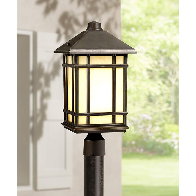 Image 1 Jardin du Jour 18 inch High Mission Hills Outdoor Post Light