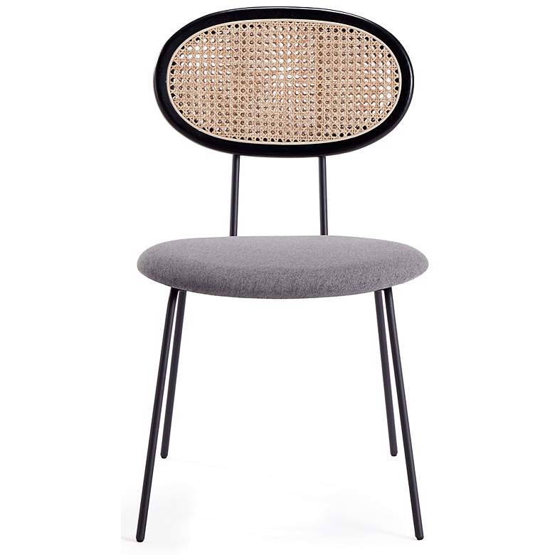 Image 7 Jardin Gray Fabric Dining Chairs Set of 4 more views