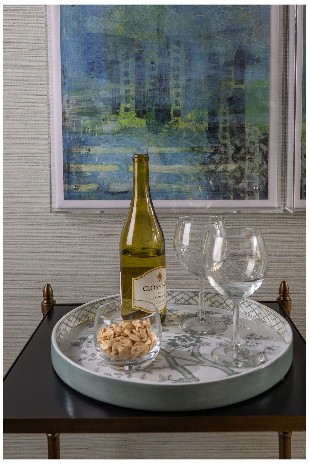 Image 5 Jardin Green Tray more views