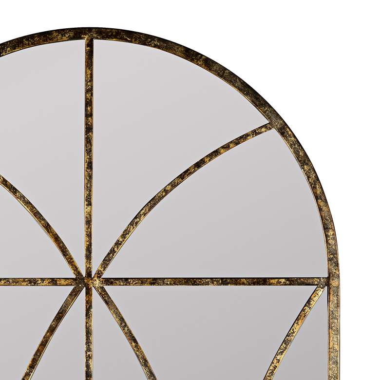 Image 2 Jarmo Aged Gold 31 1/2" x 59" Decorative Wall Mirror more views