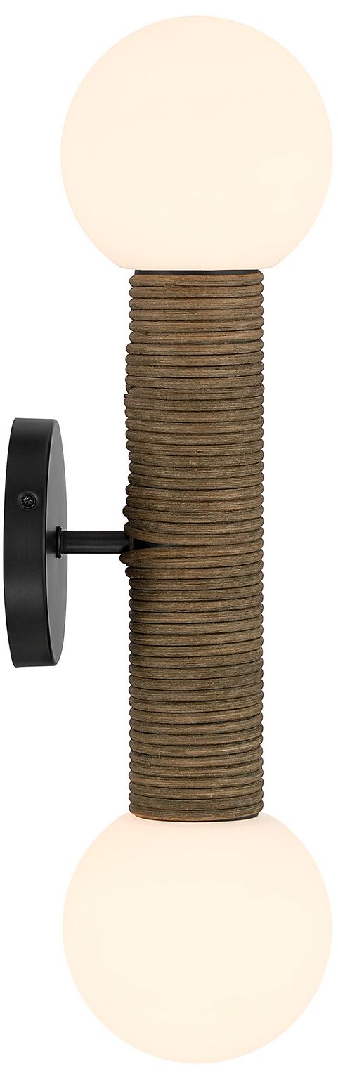 Image 6 Jarrell 2-Light Wall Sconce in Matte Black more views