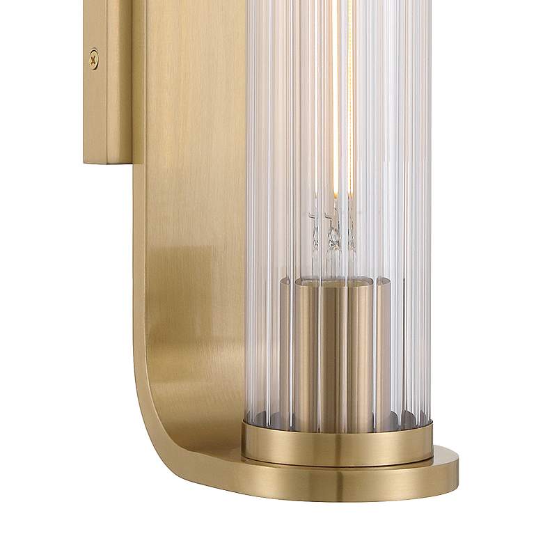 Image 6 Jarvis 1 Light LED Aged Brass Sconce more views