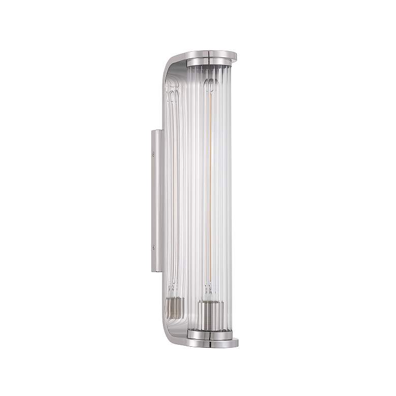 Image 3 Jarvis 1 Light LED Polished Nickel Sconce more views