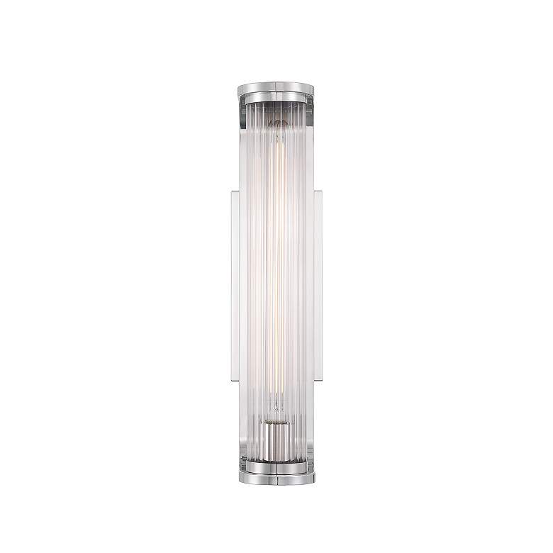 Image 4 Jarvis 1 Light LED Polished Nickel Sconce more views
