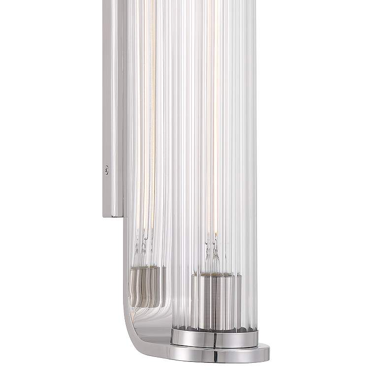 Image 6 Jarvis 1 Light LED Polished Nickel Sconce more views