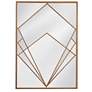 Jase 28"H Art Deco Styled Wall Mirror