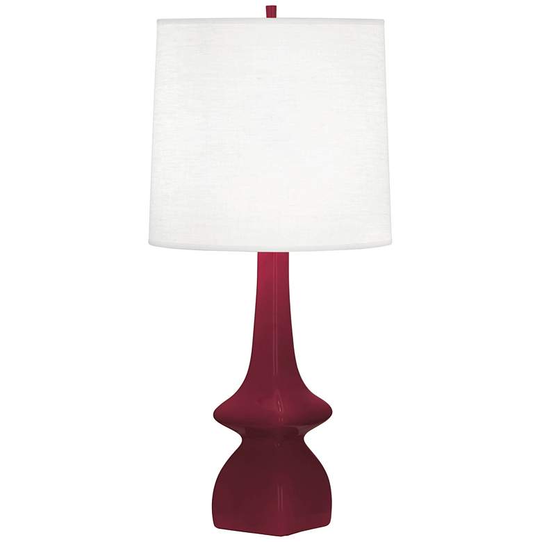 Image 1 Jasmine 31" High Sugar Plum Glazed Finish Table Lamp