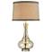 Jasmine Twisted Pattern Champagne Glass Table Lamp