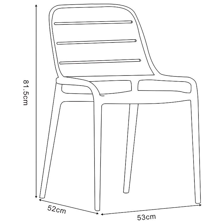 Image 7 Jasper 21" Wide Ginger Dining ChairSet of 4 more views