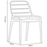 7_Jasper 21" Wide Ginger Dining ChairSet of 4 more views