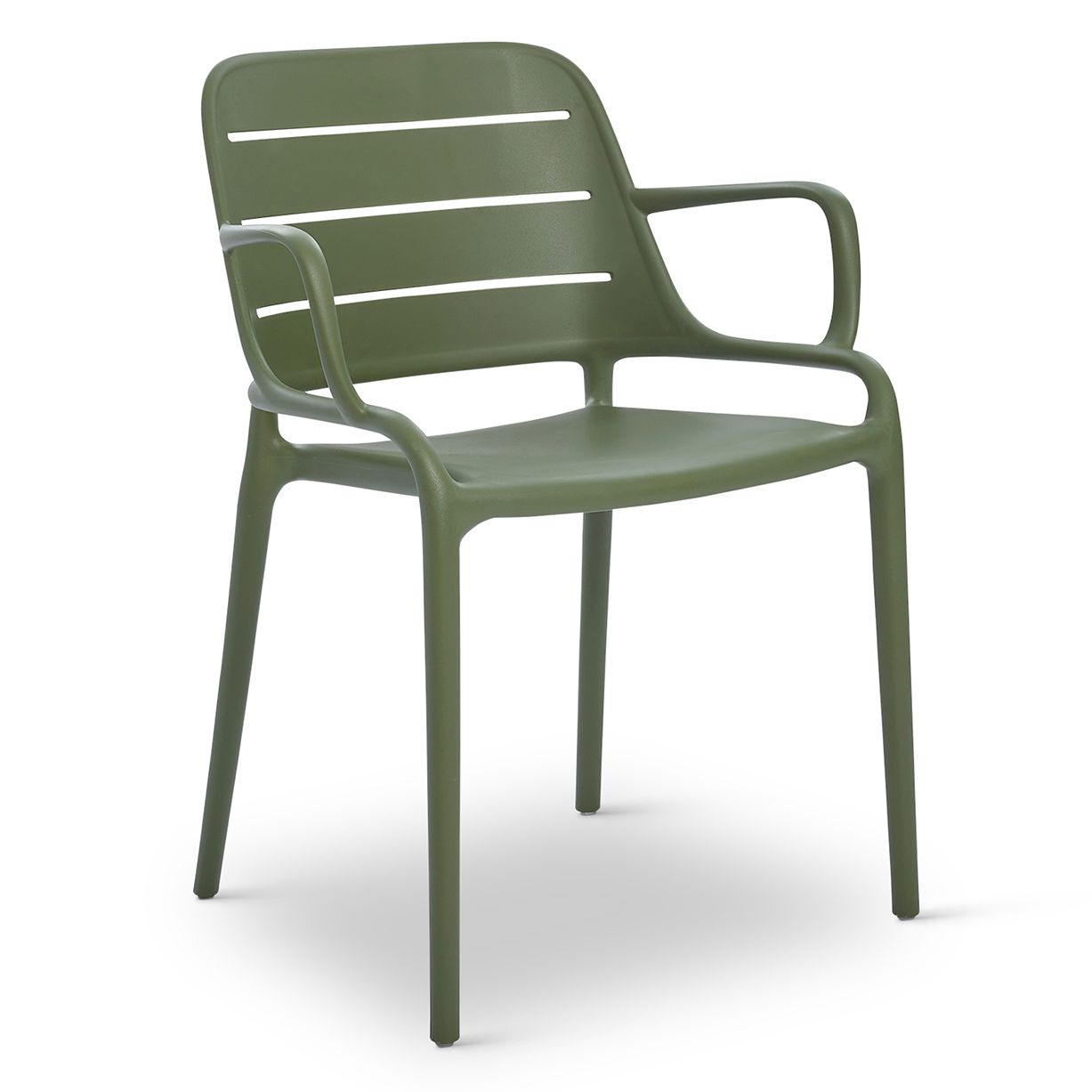 Image 3 Jasper 23.5" Wide Army Green Dining ChairSet of 4 more views