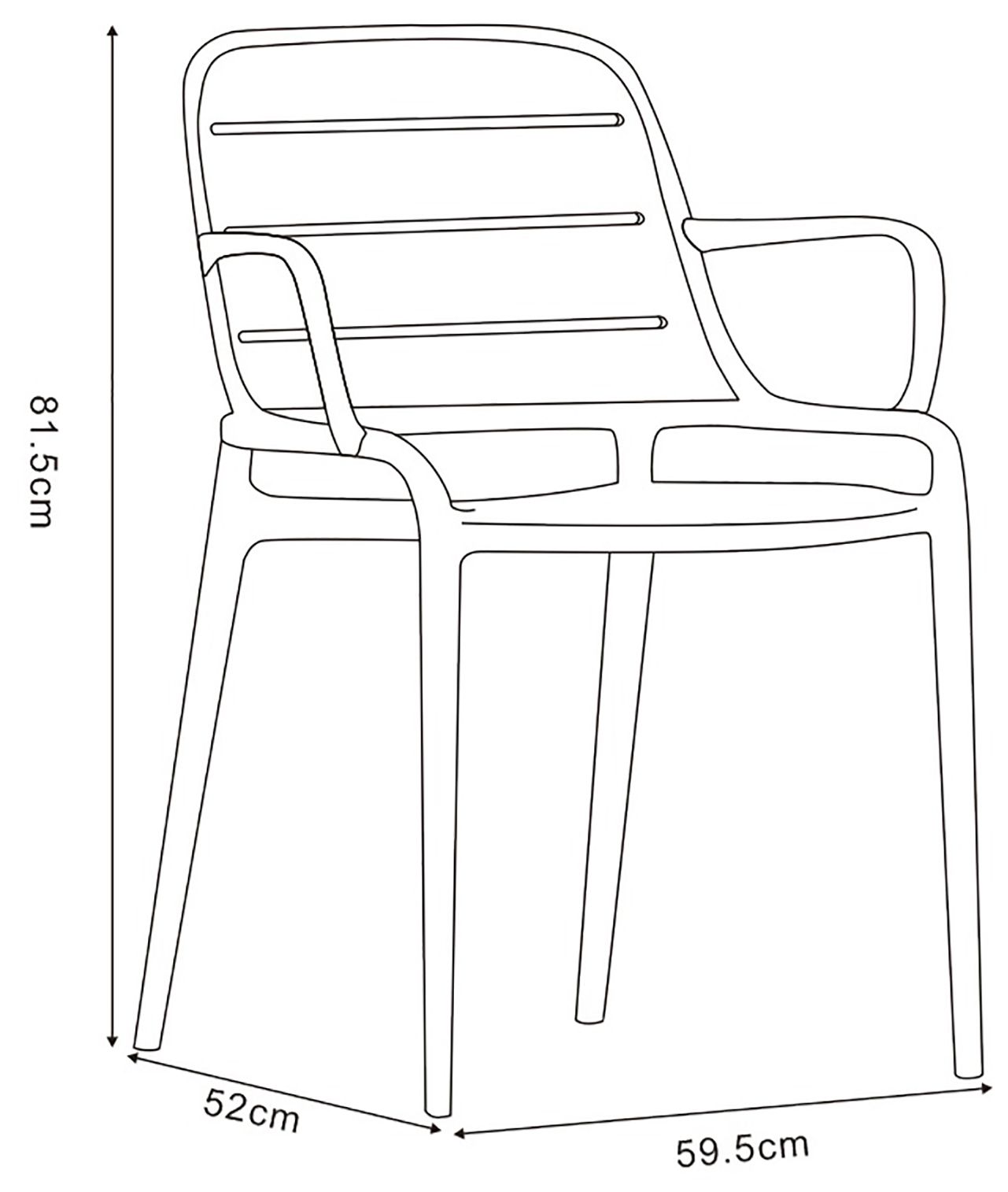 Image 7 Jasper 23.5" Wide Ginger Dining ChairSet of 4 more views