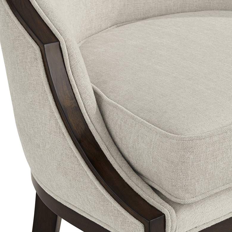 Image 4 Jasper 25" High Oatmeal Fabric Counter Stool more views