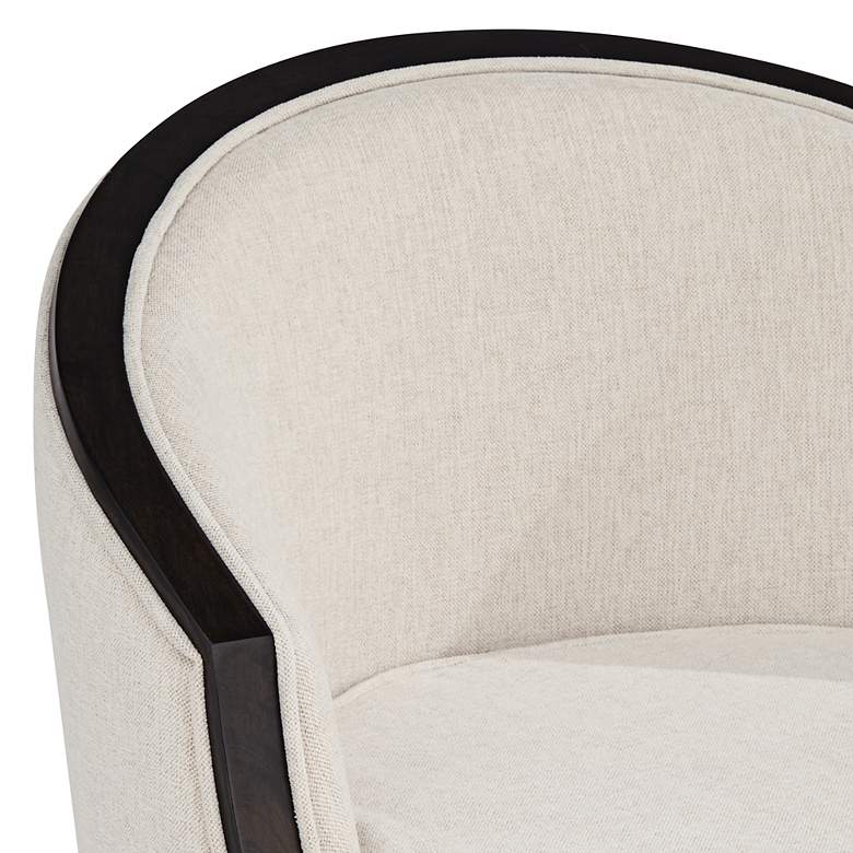 Image 3 Jasper 31" Oatmeal Fabric Bar Stools Set of 2 more views