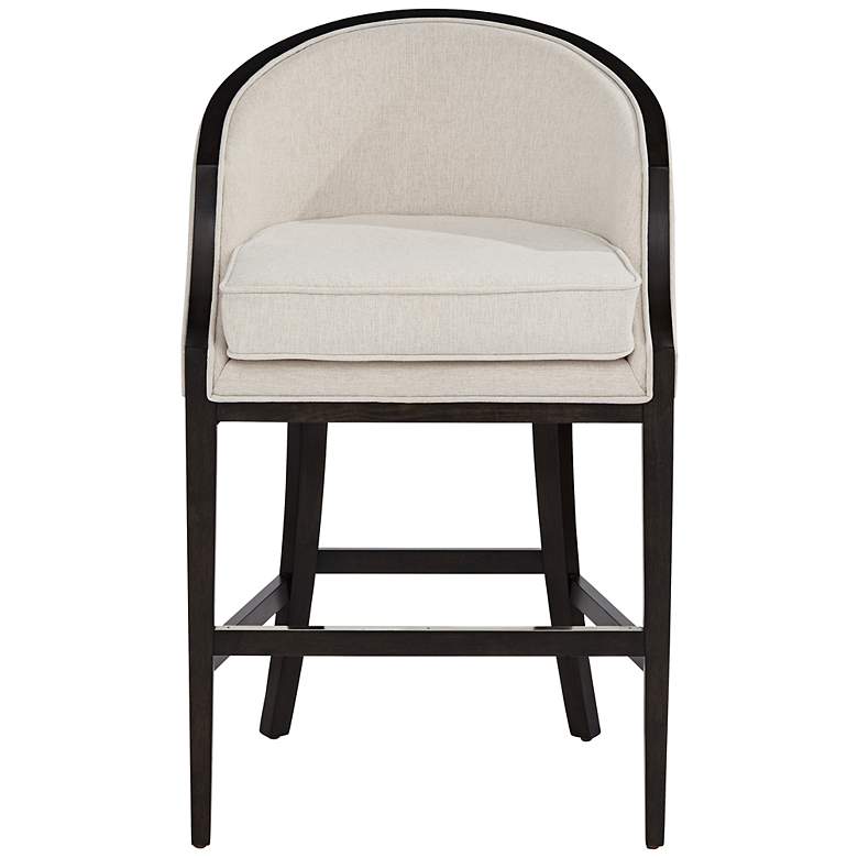 Image 6 Jasper 31" Oatmeal Fabric Bar Stools Set of 2 more views