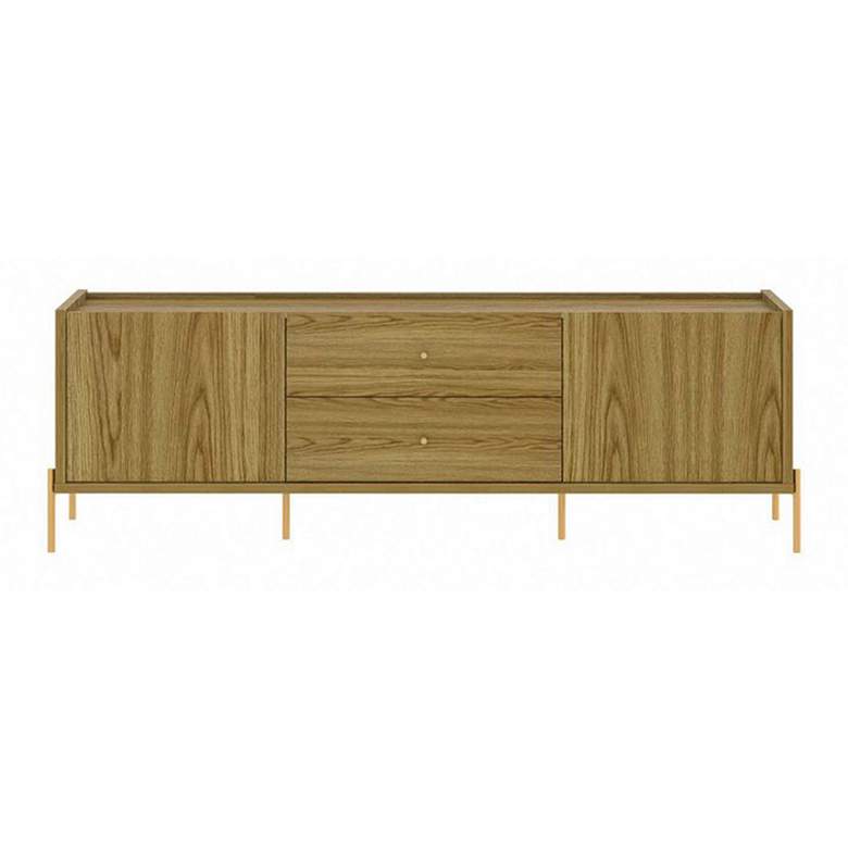 Image 1 Jasper 72.91 TV Stand in Oak Pro Touch
