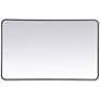 2_Jasper Black Metal 30" x 48" Vanity Wall Mirror