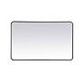 4_Jasper Black Metal 30" x 48" Vanity Wall Mirror more views
