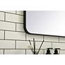 5_Jasper Black Metal 30" x 48" Vanity Wall Mirror more views