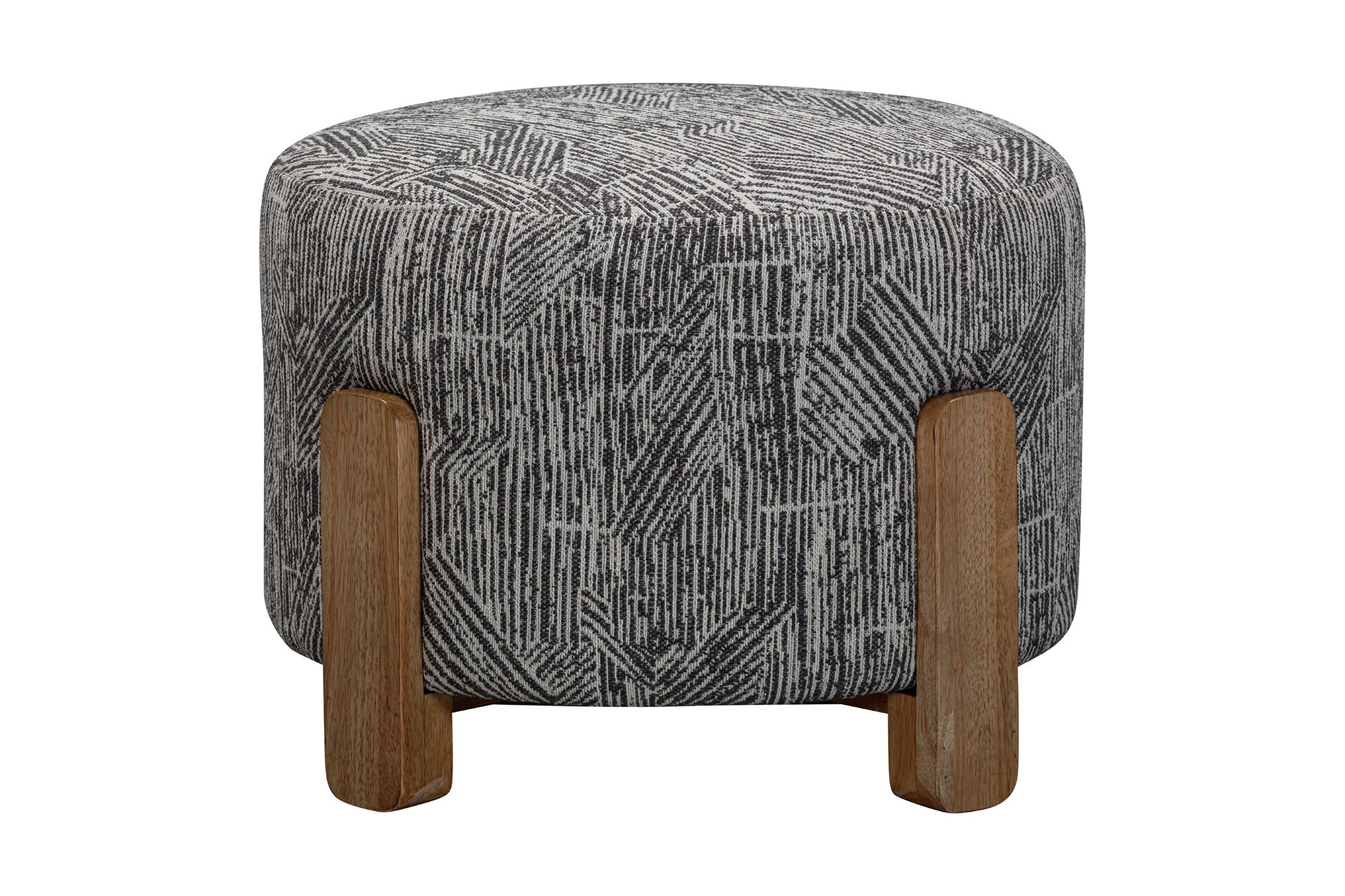 Image 5 Jasper Exquisite Zebra Accent Ottoman more views